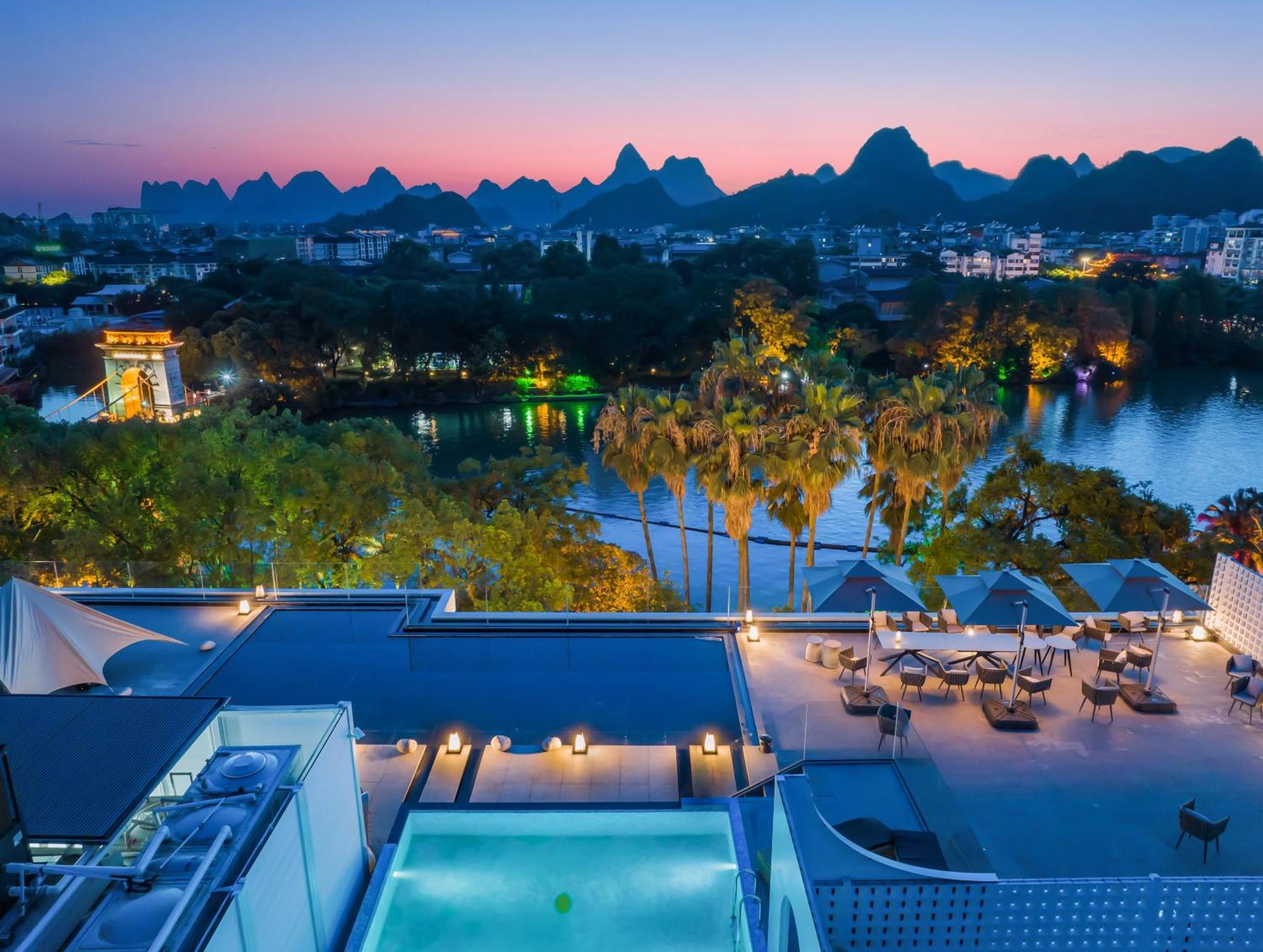 Lijiang Moon Hotel - Guilin East And West Lane Two Rivers And Four Lakes Scenic Area Eksteriør bilde